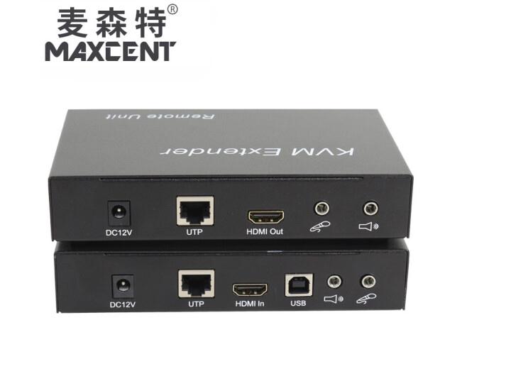 麥森特(MAXCENT)SKH-5150 KVM延長(zhǎng)器USB鍵鼠HDMI網(wǎng)線傳輸150米4K無壓縮 HDMI KVM延長(zhǎng)器 SKH-5150